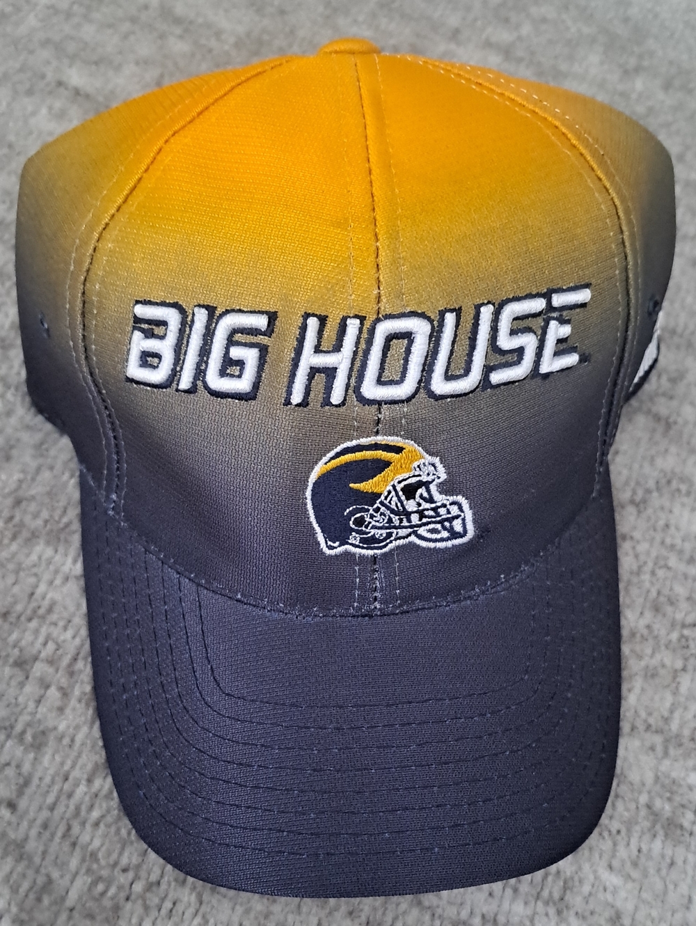 U Of M BIg House Baseball Hat.  Puma Brand.  University Of Michigan. Wolverines